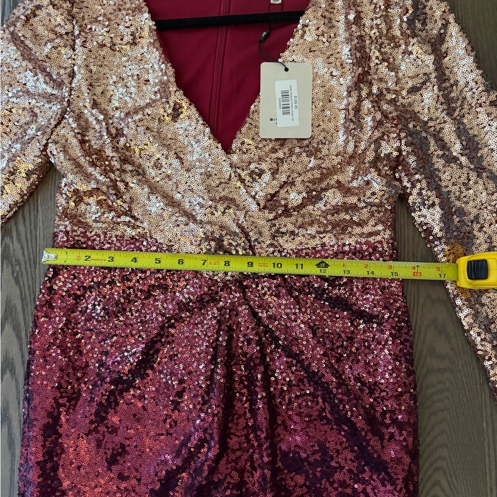 Adalyn Rae Casey sequin ombré dress - size M